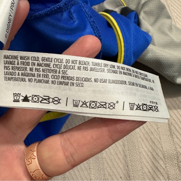 Youth size 7/8 Disney Pixar Incredibles zip front mock neck jacket, polyester - Picture 5 of 16